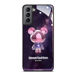 COOL BEAR STREET FASHION BE A HERO Samsung Galaxy S21 Plus Case Cover COOL BEAR STREET FASHION BE A HERO Samsung Galaxy S21 Plus Case Cover