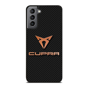 CUPRA CAR LOGO CARBON Samsung Galaxy S21 Plus Case Cover CUPRA CAR LOGO CARBON Samsung Galaxy S21 Plus Case Cover