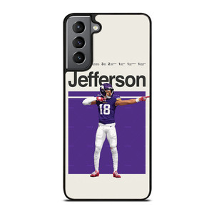 JUSTIN JEFFERSON NFL MINNESOTA VIKINGS Samsung Galaxy S21 Plus Case Cover JUSTIN JEFFERSON NFL MINNESOTA VIKINGS Samsung Galaxy S21 Plus Case Cover