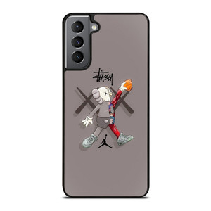 KAWS AIR JORDAN STUSSY Samsung Galaxy S21 Plus Case Cover