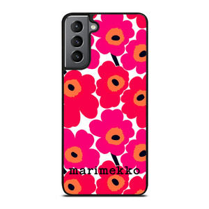 MARIMEKKO UNIKO RED FLOWER Samsung Galaxy S21 Plus Case Cover MARIMEKKO UNIKO RED FLOWER Samsung Galaxy S21 Plus Case Cover