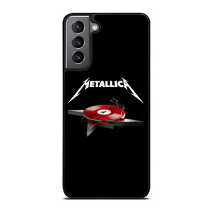 METALLICA BAND LOGO TURNTABLE Samsung Galaxy S21 Plus Case Cover METALLICA BAND LOGO TURNTABLE Samsung Galaxy S21 Plus Case Cover