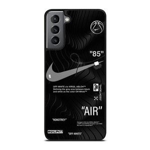 OFF-WHITE NIKE AIR JORDAN BLACK Samsung Galaxy S21 Plus Case Cover OFF-WHITE NIKE AIR JORDAN BLACK Samsung Galaxy S21 Plus Case Cover