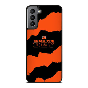 SEIZE THE DEY CINCINNATI BENGALS LOGO FOOTBALL TEAM Samsung Galaxy S21 Plus Case Cover SEIZE THE DEY CINCINNATI BENGALS LOGO FOOTBALL TEAM Samsung Galaxy S21 Plus Case Cover
