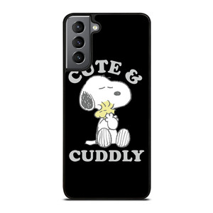 SNOOPY THE PEANUTS CUTE AND CUDDLY Samsung Galaxy S21 Plus Case Cover