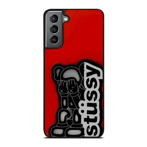 STUSSY X KAWS Samsung Galaxy S21 Plus Case Cover