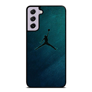 AIR JORDAN LOGO NIKE BLUE Samsung Galaxy S21 FE Case Cover AIR JORDAN LOGO NIKE BLUE Samsung Galaxy S21 FE Case Cover