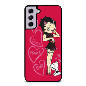 BETTY BOOP EAT YOUR HEART Samsung Galaxy S21 FE Case Cover