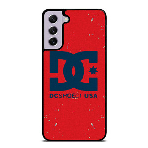 DC SHOE USA LOGO RED Samsung Galaxy S21 FE Case Cover