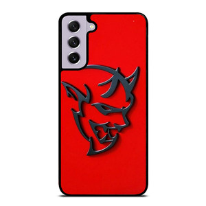 DODGE DEMON LOGO RED Samsung Galaxy S21 FE Case Cover