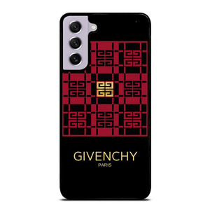 GIVENCHY PARIS LOGO RED GOLD Samsung Galaxy S21 FE Case Cover