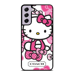HELLO KITTY COACH NEW YORK PINK Samsung Galaxy S21 FE Case Cover