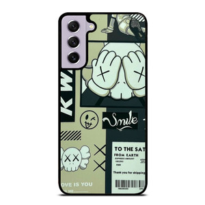 KAWS SMILE Samsung Galaxy S21 FE Case Cover