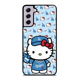 LA DODGERS HELLO KITTY Samsung Galaxy S21 FE Case Cover LA DODGERS HELLO KITTY Samsung Galaxy S21 FE Case Cover