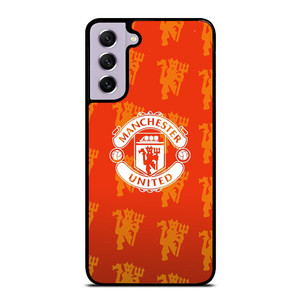 MANCHESTER UNITED FC LOGO RED DEVILS Samsung Galaxy S21 FE Case Cover