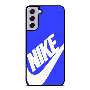 NIKE LOGO BLUE Samsung Galaxy S21 FE Case Cover NIKE LOGO BLUE Samsung Galaxy S21 FE Case Cover