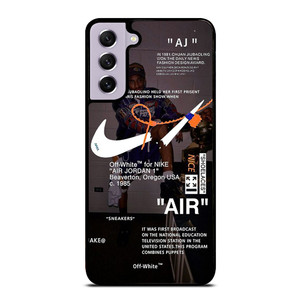 OFF-WHITE NIKE AIR JORDAN MICHAEL Samsung Galaxy S21 FE Case Cover OFF-WHITE NIKE AIR JORDAN MICHAEL Samsung Galaxy S21 FE Case Cover