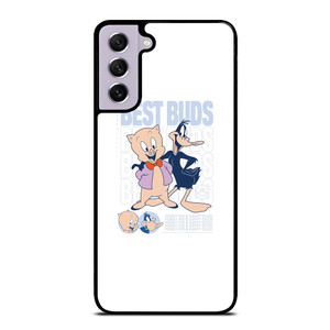 PORKY PIG AND DAFFY DUCKS BEST BUDS Samsung Galaxy S21 FE Case Cover PORKY PIG AND DAFFY DUCKS BEST BUDS Samsung Galaxy S21 FE Case Cover