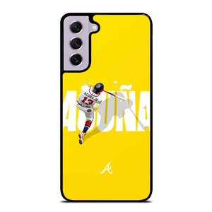 RONALD ACUNA JR ATLANTA BRAVES 13 Samsung Galaxy S21 FE Case Cover