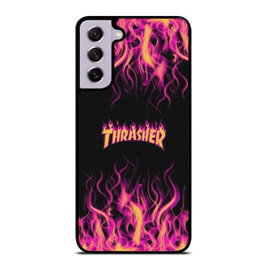 THRASHER FLAME SKATEBOARD MAGAZINE Samsung Galaxy S21 FE Case Cover THRASHER FLAME SKATEBOARD MAGAZINE Samsung Galaxy S21 FE Case Cover