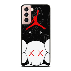 AIR JORDAN X KAWS LOGO Samsung Galaxy S21 Case Cover AIR JORDAN X KAWS LOGO Samsung Galaxy S21 Case Cover