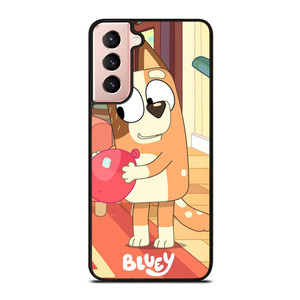 CHILLI HEELER BLUEY CARTOON SERIES Samsung Galaxy S21 Case Cover CHILLI HEELER BLUEY CARTOON SERIES Samsung Galaxy S21 Case Cover