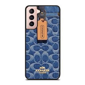 COACH NEW YORK LOGO JEANS BAG Samsung Galaxy S21 Case Cover COACH NEW YORK LOGO JEANS BAG Samsung Galaxy S21 Case Cover