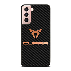 CUPRA CAR LOGO CARBON Samsung Galaxy S21 Case Cover CUPRA CAR LOGO CARBON Samsung Galaxy S21 Case Cover