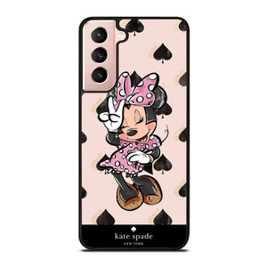 KATE SPADE NEW YORK LOGO MINNIE MOUSE DISNEY Samsung Galaxy S21 Case Cover KATE SPADE NEW YORK LOGO MINNIE MOUSE DISNEY Samsung Galaxy S21 Case Cover