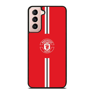 MANCHESTER UNITED FC LOGO FOOTBALL CLUB RED DEVILS ICON Samsung Galaxy S21 Case Cover