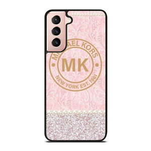 MICHAEL KORS MK LOGO PINK Samsung Galaxy S21 Case Cover