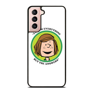 PEPPERMINT PATTY THE PEANUTS Samsung Galaxy S21 Case Cover
