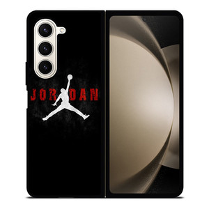 AIR JORDAN NIKE RED BLACK Samsung Galaxy Z Fold 5 Case Cover
