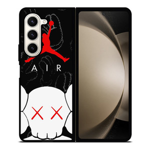 AIR JORDAN X KAWS LOGO Samsung Galaxy Z Fold 5 Case Cover