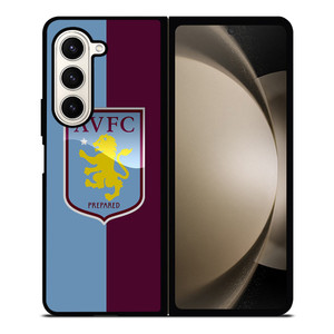 ASTON VILLA FC LOGO FOOTBALL CLUB Samsung Galaxy Z Fold 5 Case Cover
