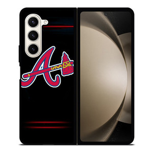 ATLANTA BRAVES ICON BASEBALL TEAM Samsung Galaxy Z Fold 5 Case Cover