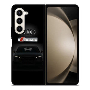 AUDI S LINE CAR LOGO Samsung Galaxy Z Fold 5 Case Cover