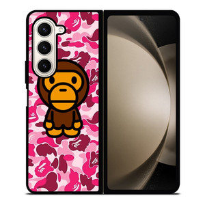 BABY MILO BAPE CAMO Samsung Galaxy Z Fold 5 Case Cover BABY MILO BAPE CAMO Samsung Galaxy Z Fold 5 Case Cover