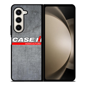 CASE IH ICON AGRICULTURE METAL LOGO Samsung Galaxy Z Fold 5 Case Cover