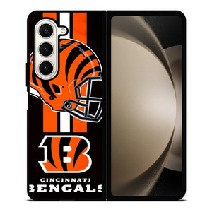 CINCINNATI BENGALS NFL FOOTBALL TEAM LOGO Samsung Galaxy Z Fold 5 Case Cover