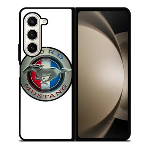 FORD MUSTANG LOGO CIRCLE Samsung Galaxy Z Fold 5 Case Cover FORD MUSTANG LOGO CIRCLE Samsung Galaxy Z Fold 5 Case Cover