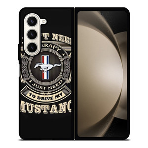 FORD MUSTANG LOGO DRIVE Samsung Galaxy Z Fold 5 Case Cover