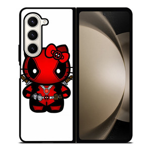 HELLO KITTY DEADPOOL MARVEL Samsung Galaxy Z Fold 5 Case Cover