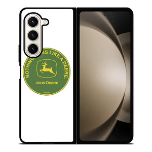 JOHN DEERE TRACTOR LOGO RUNS LIKE A DEER Samsung Galaxy Z Fold 5 Case Cover