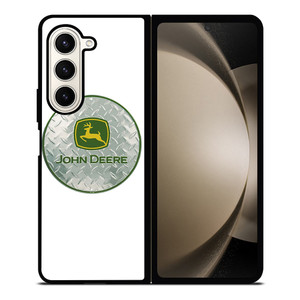 JOHN DEERE TRACTOR METAL LOGO Samsung Galaxy Z Fold 5 Case Cover