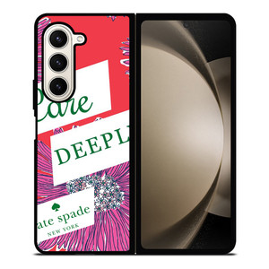 KATE SPADE NEW YORK CARE DEEPLY Samsung Galaxy Z Fold 5 Case Cover