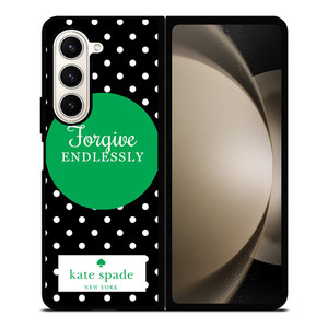 KATE SPADE NEW YORK FORGIVE ENDLESSLY Samsung Galaxy Z Fold 5 Case Cover KATE SPADE NEW YORK FORGIVE ENDLESSLY Samsung Galaxy Z Fold 5 Case Cover