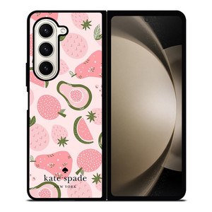 KATE SPADE NEW YORK LOGO FRUITS Samsung Galaxy Z Fold 5 Case Cover