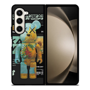 KAWS ROBOT BEAR MASA Samsung Galaxy Z Fold 5 Case Cover KAWS ROBOT BEAR MASA Samsung Galaxy Z Fold 5 Case Cover