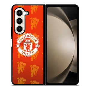 MANCHESTER UNITED FC LOGO RED DEVILS Samsung Galaxy Z Fold 5 Case Cover